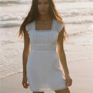 🐚 A&F Open Back Lace Mini Dress